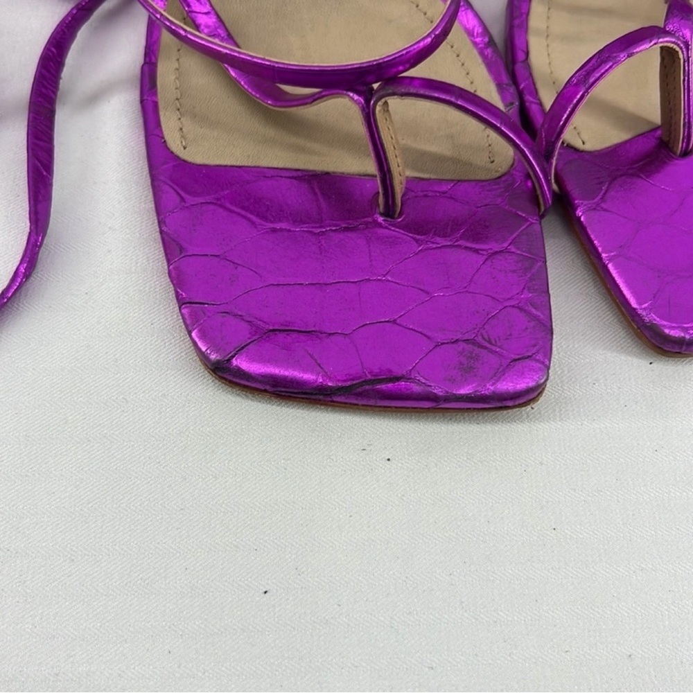 SCHUTZ Lily Fuchasia Heels - Picture 5 of 8